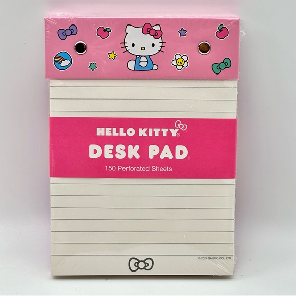 Hello Kitty | Office | Sanrio Hello Kitty And Friends Desk Pad 5 Sheets ...